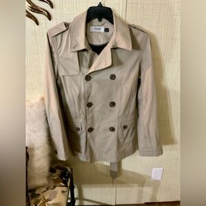 Topman Front Button Trench Jacket/Coat in Size US Small C2